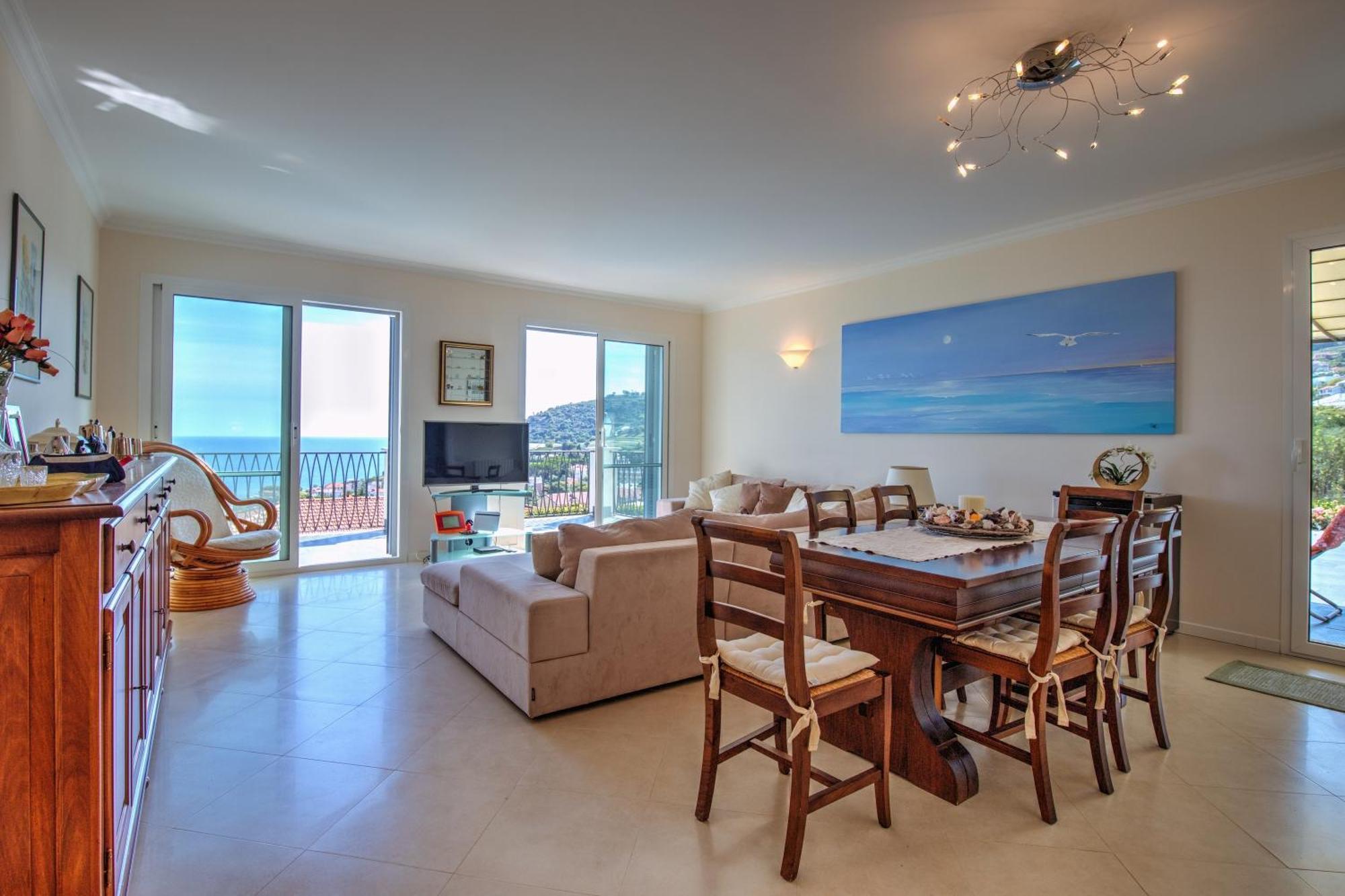Villa Lucia Riviera Dei Fiori Pool - Happy Rentals Σαν Ρέμο Εξωτερικό φωτογραφία